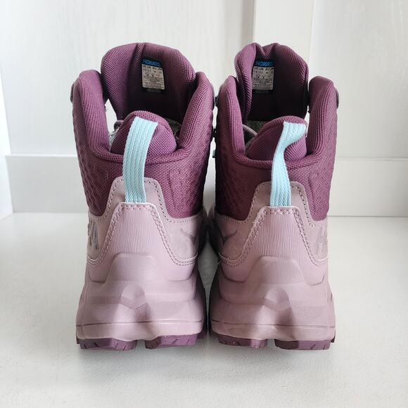 HOKA One Anacapa Mid GTX GoreTex Women 11 Hiking Terrain Boots Elderberry/Grape - Picture 10 of 12